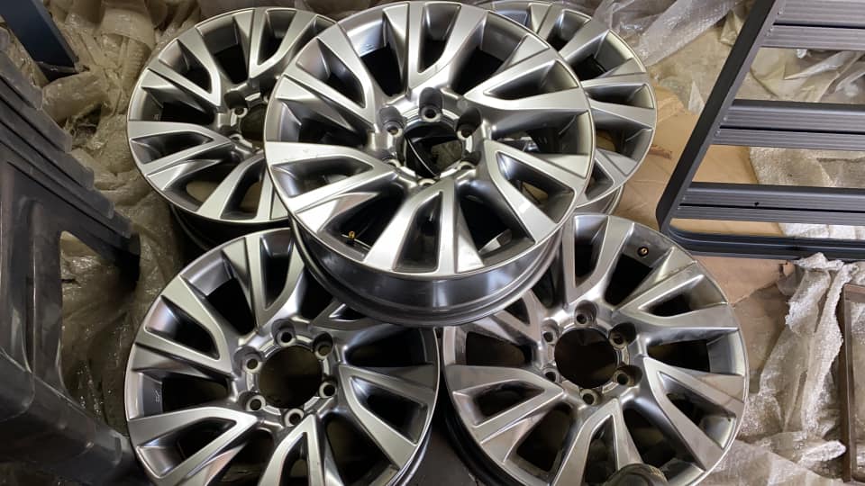 Alloy rims before