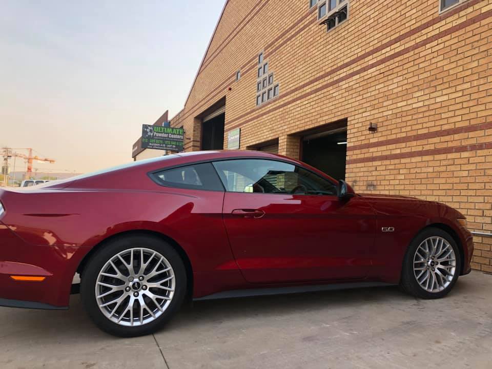 Mustang rims before