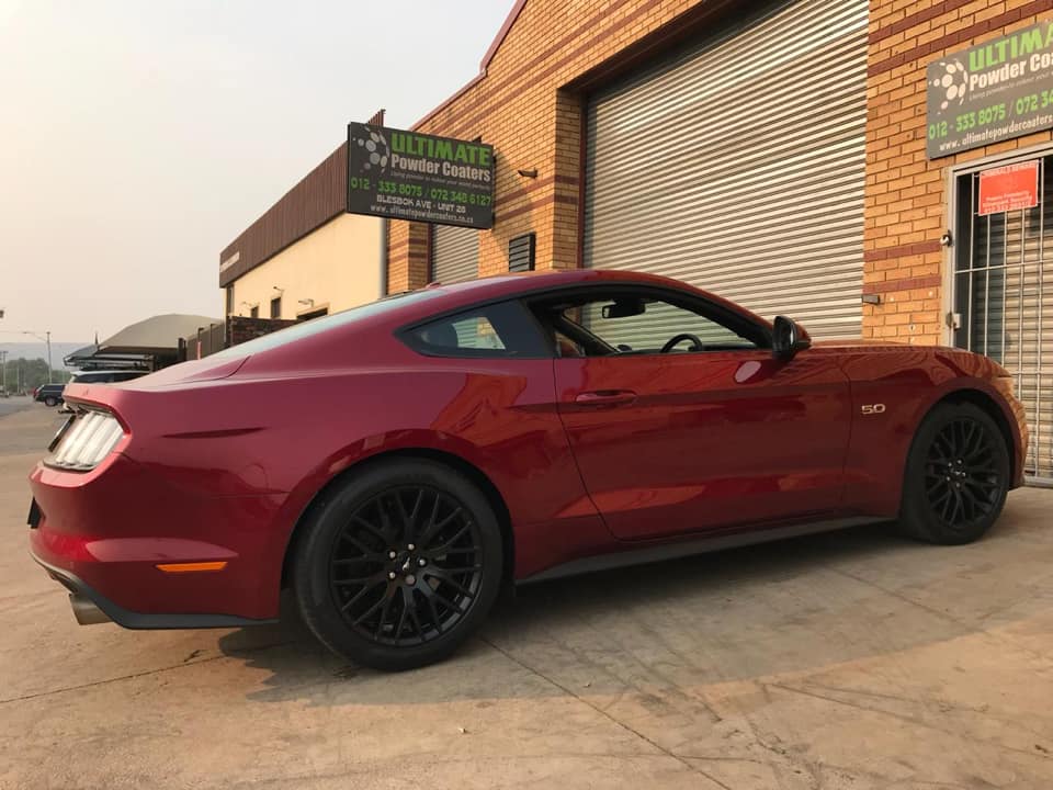 Mustang rims after